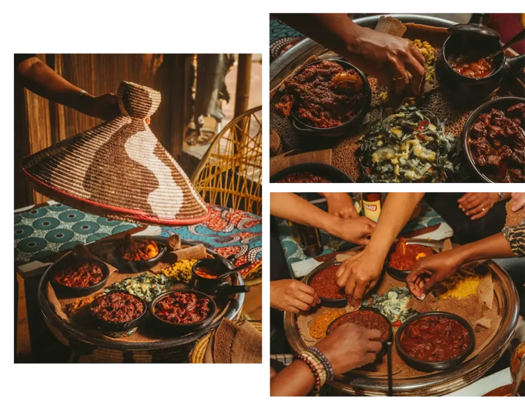 Shared Ethiopian and Eritrean dishes
